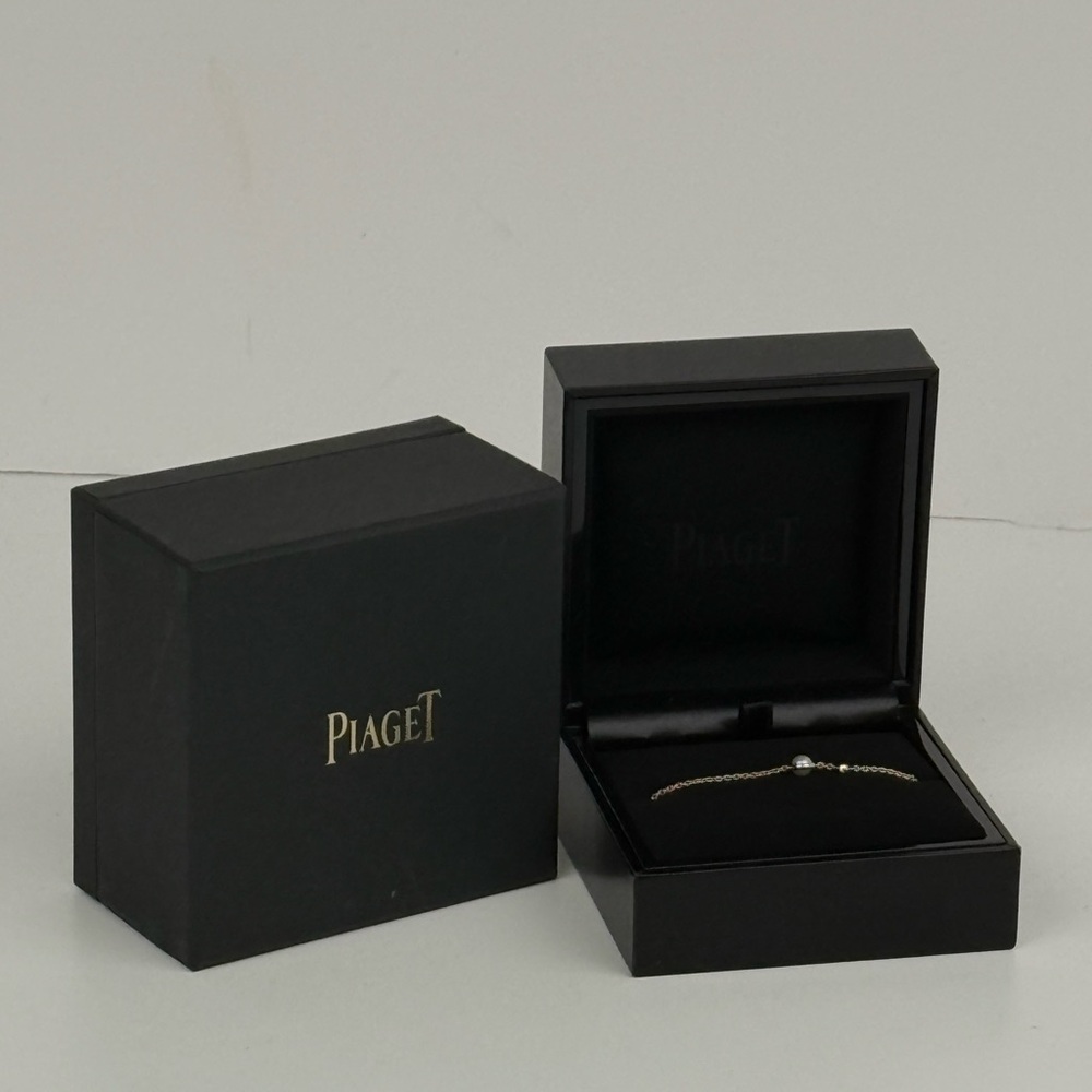 Piaget Possession Mother of Pearl Bead Diamond 18k Rose Gold Bracelet